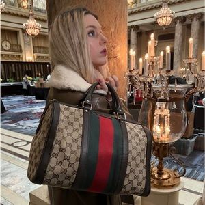 Gucci Boston Web Bag